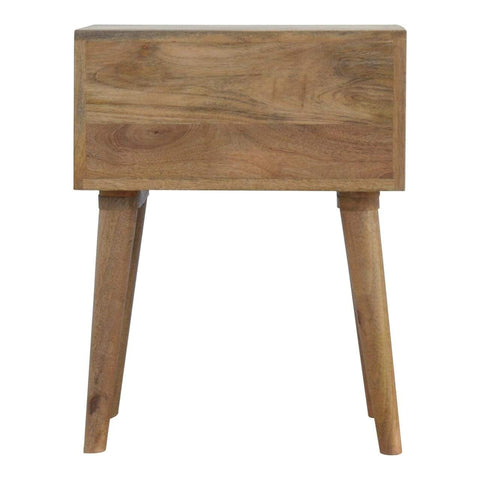 Blue and White Bedside Sleeping Artisan Furniture 