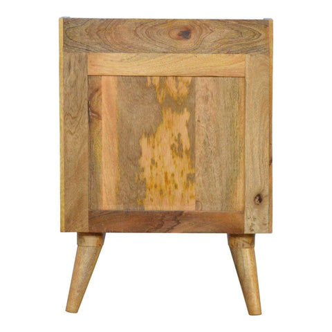 Blue and White Gradient Bedside Sleeping Artisan Furniture 
