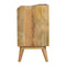 Blush Pink and White Gradient Bedside Sleeping Artisan Furniture 