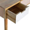 Blush Pink Dressing Table with Foldable Mirror Sleeping Artisan Furniture 