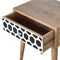 Bone Inlay Bedside Sleeping Artisan Furniture 