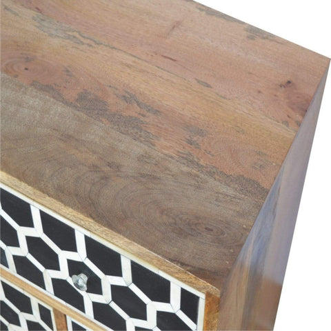 Bone Inlay Chest Living Artisan Furniture 