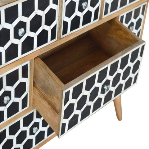 Bone Inlay Chest Living Artisan Furniture 