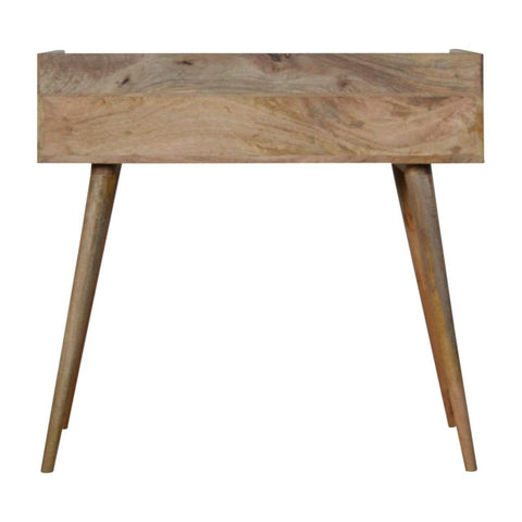 Bone Inlay Gallery Back Console Table Living Artisan Furniture 