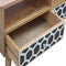Bone Inlay Media Unit Living Artisan Furniture 