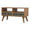 Bone Inlay Media Unit Living Artisan Furniture 