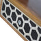 Bone Inlay Media Unit Living Artisan Furniture 