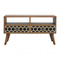 Bone Inlay Media Unit Living Artisan Furniture 