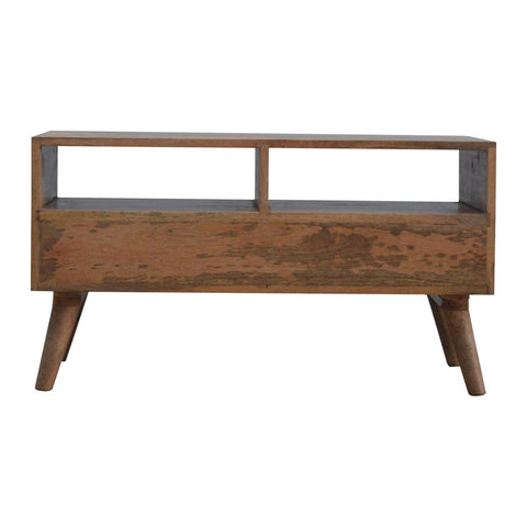 Bone Inlay Media Unit Living Artisan Furniture 