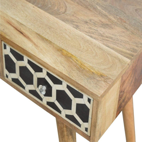 Bone Inlay Writing Desk Sleeping Artisan Furniture 