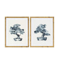 Bonsai Ink Abstract Studies Framed Art Set of 2 Accessories Regency Studio 