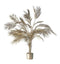 Boulevard Potted Palm Tree Champagne Gold Large Accessories Regency Studio 