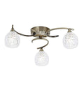 Boyer 3 Ceiling Lamp Antique Brass Lighting Regency Studio 