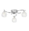Boyer 3 Ceiling Lamp Chrome Lighting Regency Studio 