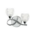 Boyer Wall Light Chrome LH Lighting Regency Studio 
