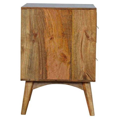 Brass Metal Slot Bedside Sleeping Artisan Furniture 