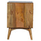 Brass Metal Slot Bedside Sleeping Artisan Furniture 