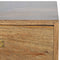 Brass Metal Slot Bedside Sleeping Artisan Furniture 