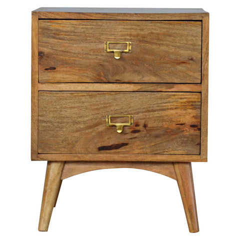 Brass Metal Slot Bedside Sleeping Artisan Furniture 