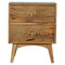 Brass Metal Slot Bedside Sleeping Artisan Furniture 