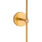 Brass Smoked Glass Globe Wall Pendant Lighting Hill Interiors 