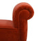 Brick Red Velvet Bench Living Artisan Furniture 