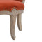 Brick Red Velvet Studded Chair Living Artisan Furniture 