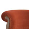 Brick Red Velvet Studded Chair Living Artisan Furniture 
