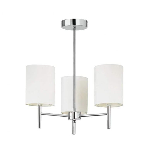 Brio Ceiling Lamp Chrome Lighting Regency Studio 