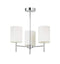 Brio Ceiling Lamp Chrome Lighting Regency Studio 