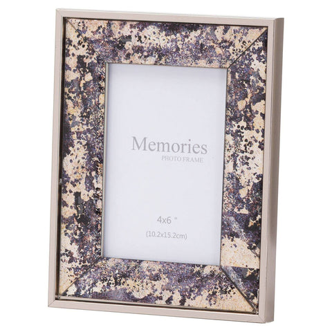 Bronze Foil Metallic 4X6 Frame Accessories Hill Interiors 