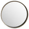 Bronze Narrow Edged Wall Mirror Mirrors Hill Interiors 