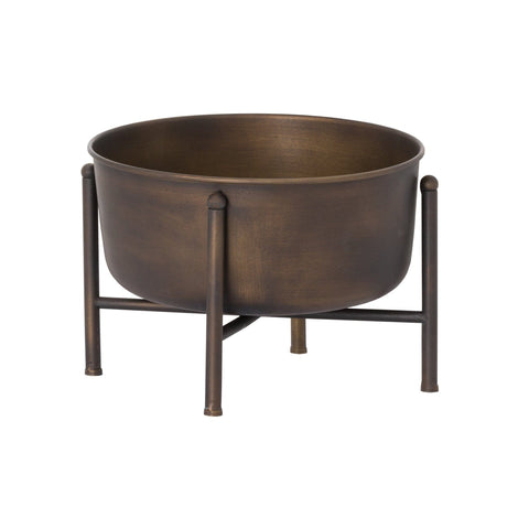 Bronze Planter On Frame Accessories Hill Interiors 