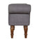 Brown Tweed Bedroom Bench Living Artisan Furniture 