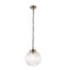 Brydon Pendant Light Clear Glass Small Lighting Regency Studio 