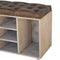 Buffalo Hide Acid Wash Shoe Cabinet Living Artisan Furniture 