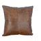 Buffalo Hide Leather Scatter Cushion Accessories Artisan Furniture 