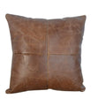 Buffalo Hide Leather Scatter Cushion Accessories Artisan Furniture 