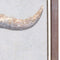 Bull On Cement Board With Frame Accessories Hill Interiors 
