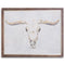 Bull On Cement Board With Frame Accessories Hill Interiors 