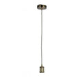 Cambourne Pendant Light Antique Brass Lighting Regency Studio 