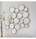 Camilla Soft Gold Bubbles Mirror Sleeping Regency Studio 