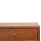 Caramel Bedside with Iron Legs Sleeping Artisan Furniture 