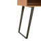 Caramel Writing Desk with Iron Legs Living Artisan Furniture 