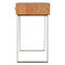 Caramel Writing Desk with Iron Legs Living Artisan Furniture 