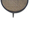 Carbon Black Rattan End Table Living Artisan Furniture 