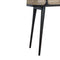 Carbon Black Rattan Tray Table Accessories Artisan Furniture 