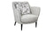Carina Armchair - Cream Armchairs Distinction Furniture 