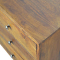 Carved Chestnut Storage Cabinet Living Artisan Furniture 