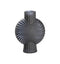 Cassis Vase Frosted Black Small Accessories Regency Studio 